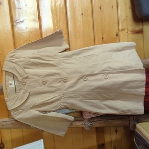 PRECIOUS Button Down Dress by Anthropologie / Tulle. Sz. Sm.